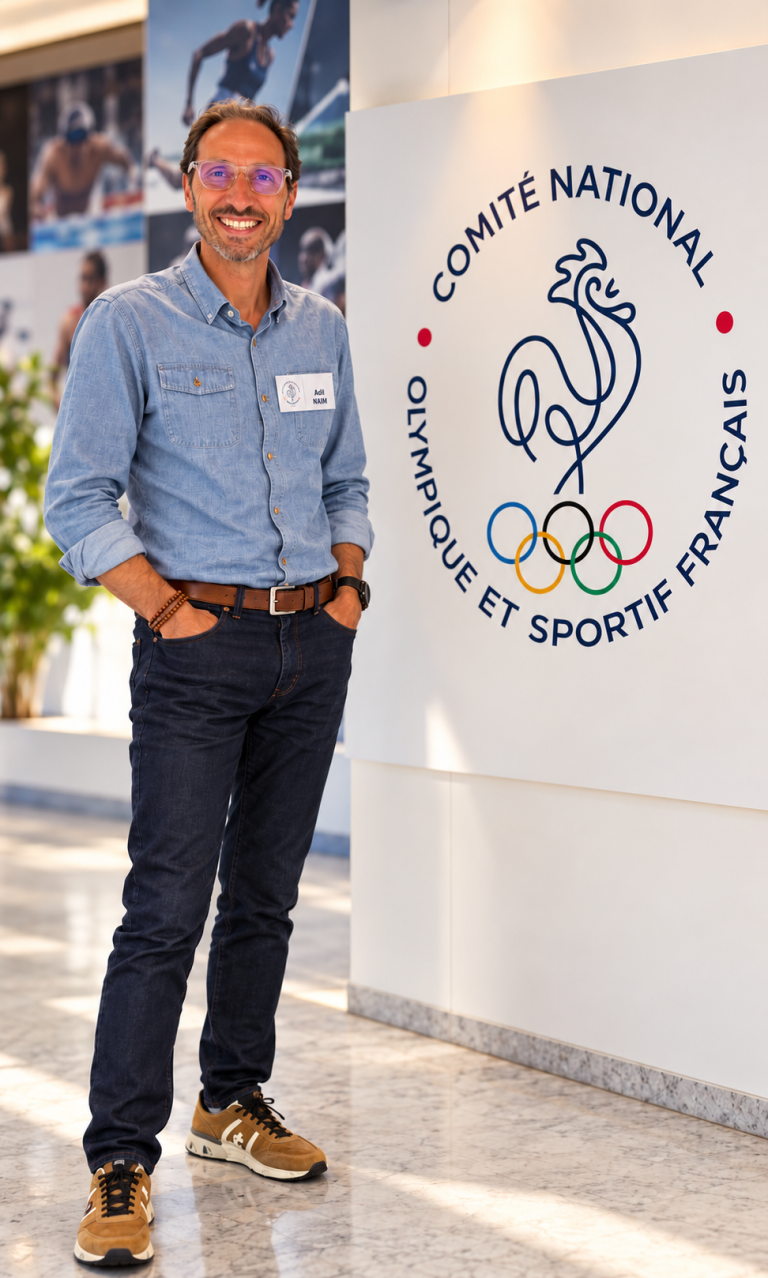 Adil Naim au Comité national olympique et sportif français